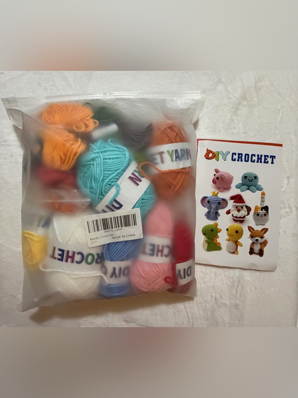 8 Animal/Character DIY Crochet Kit